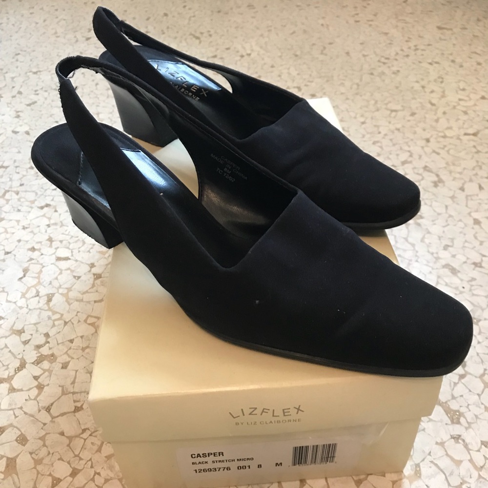 Liz Claiborne Black Shoes